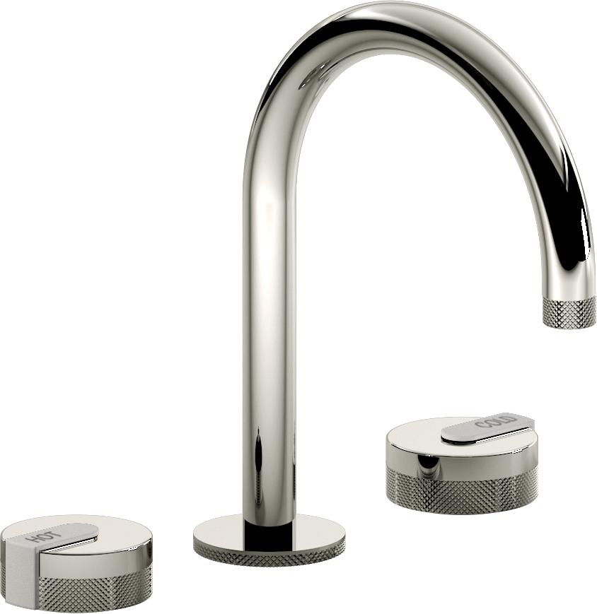 E-11512-R1PC-L1WT-PC Смеситель для умывальника на 3 отвертия GRAFF MOD+