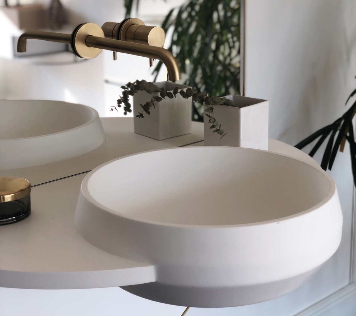 Ex.T ARCO Консоль с раковиной, зеркалом и посудой EXARCO/OT  - Вид №4