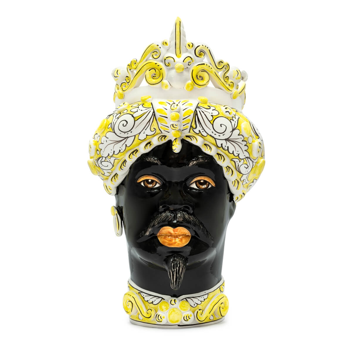 200657-90 ABHIKA ВАЗА МУЖСКАЯ МУЖСКАЯ СРЕДНЯЯ BLACK  - Вид №3