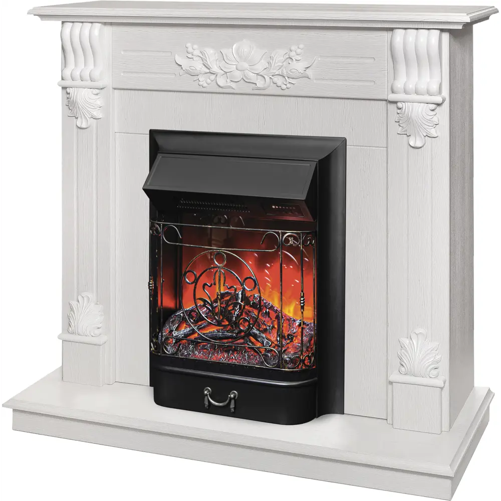 REALFLAME Ottawa - элегантный портал для электрокамина в стиле белого камня 18224150 STLM-1499841 - Вид №2