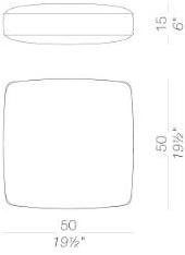 Lapalma Съемная тканевая подушка Oort sun-id-1476944 - Вид №2