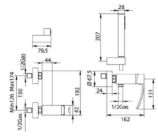 778320SN00 Смеситель Bandini Seta Santreyd - Вид №1