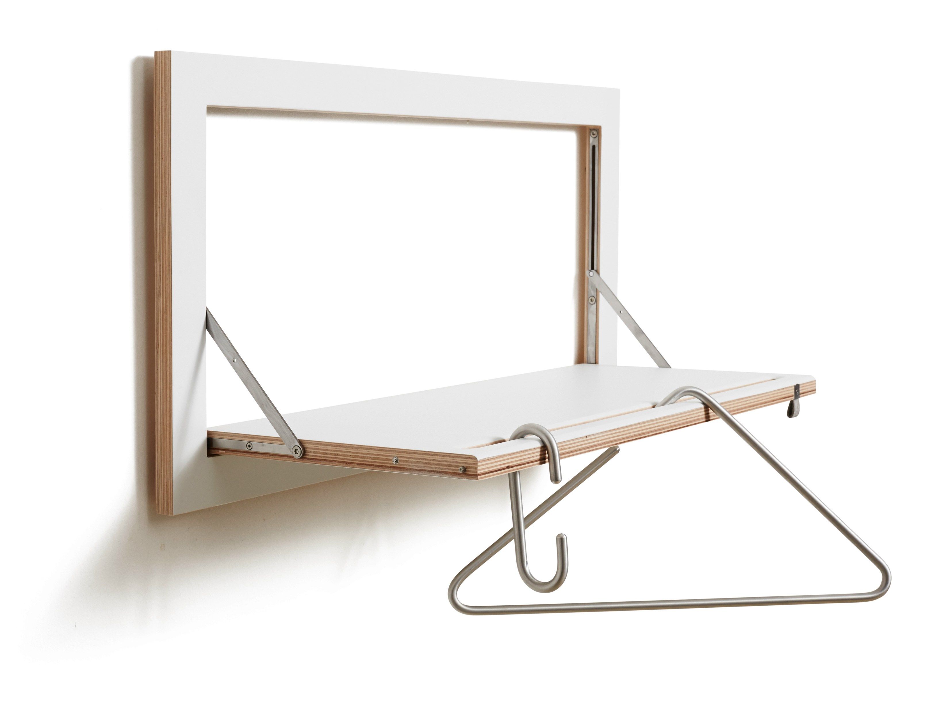 Вешалка для одежды из фанеры AMBIVALENZ Fläpps Hängrail 80x40-1 ARCH-00006995