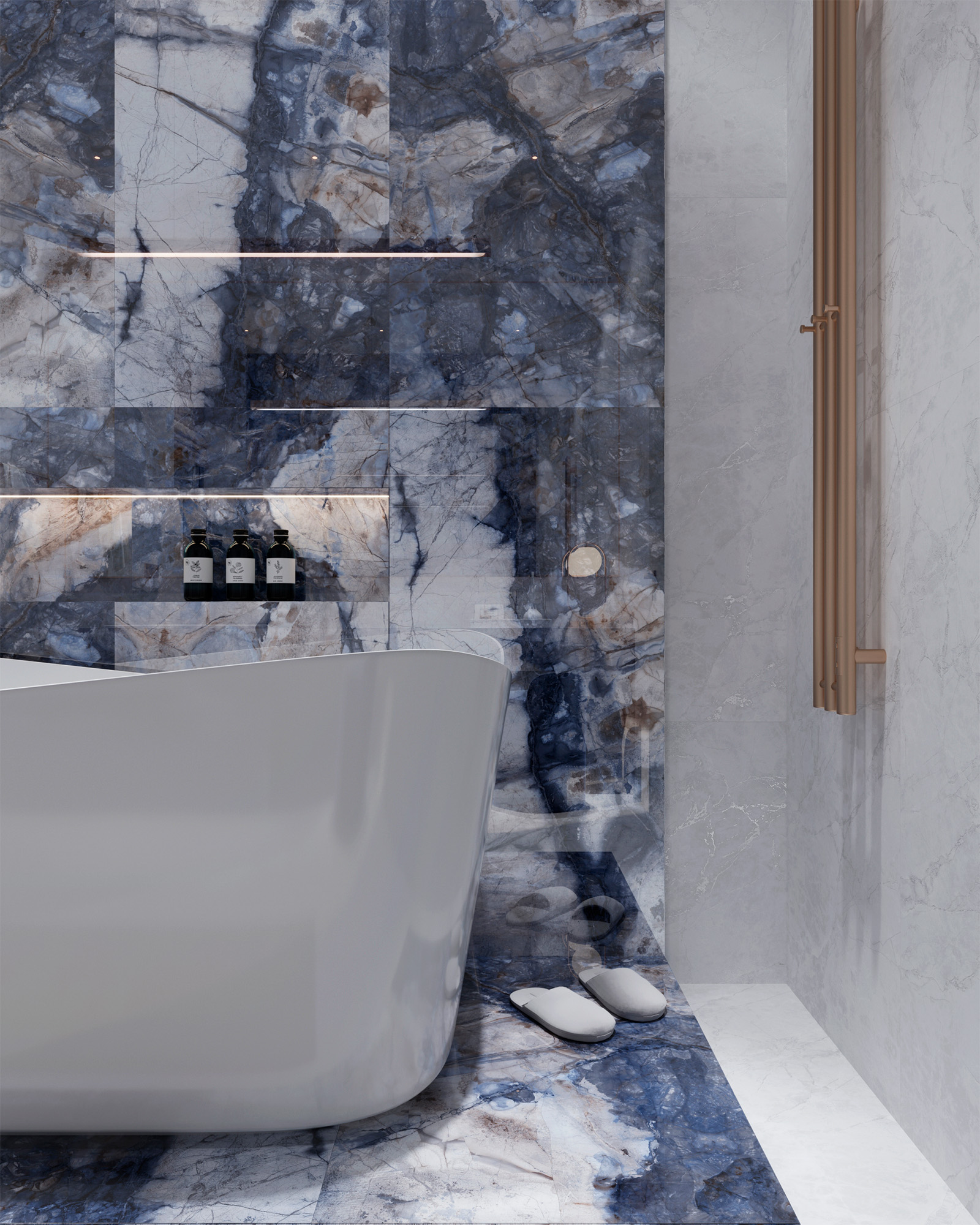 BERGAMO BLUE ARCADIA CERAMICA HG2006-A - Вид №2