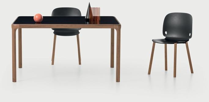 PIANCA Стол из дерева и стекла sun-id-1492883 - Вид №1