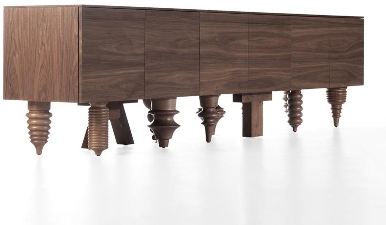 BD Barcelona Design Буфет из орехового дерева Multileg sun-id-1377468 - Вид №3