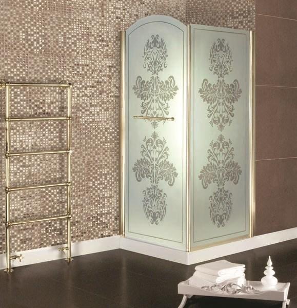 Gentry Home Душевая кабина угловая стеклянная Arcadia sun-id-1430036 - Вид №2