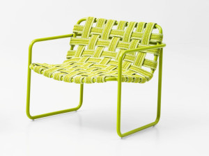 Алюминиевое садовое кресло с порошковым покрытием