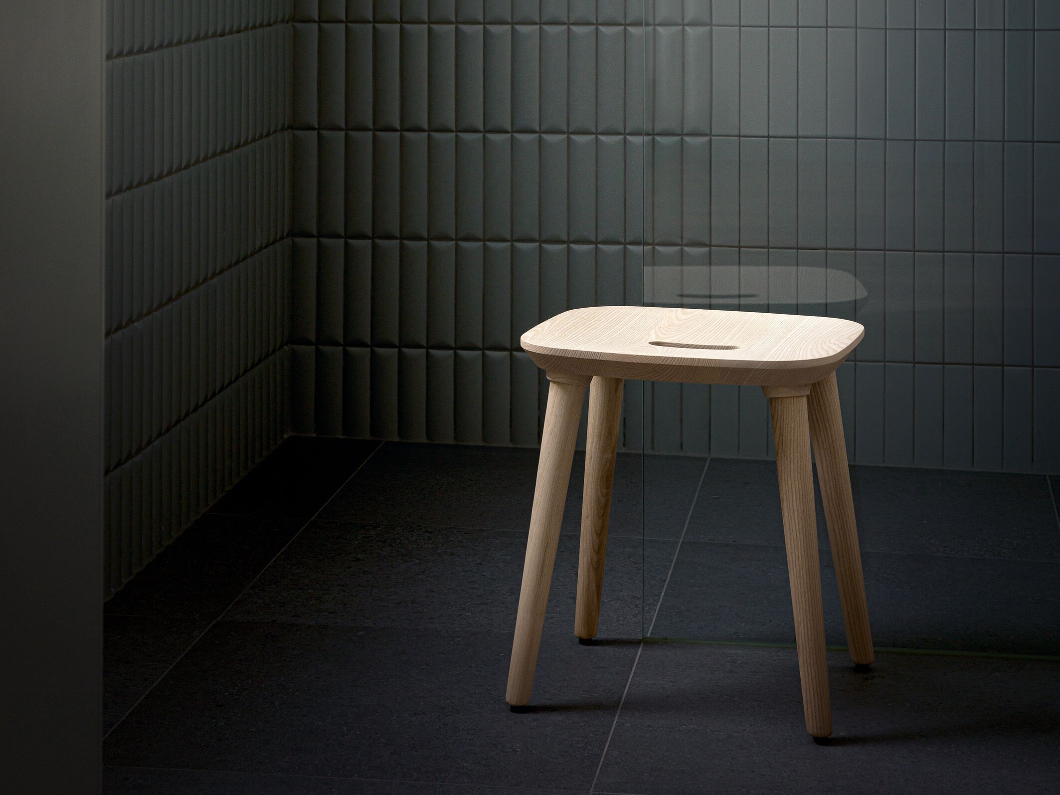 Твердый деревянный низкий стул ZEITRAUM VNA ARCH-00121720 - Вид №5