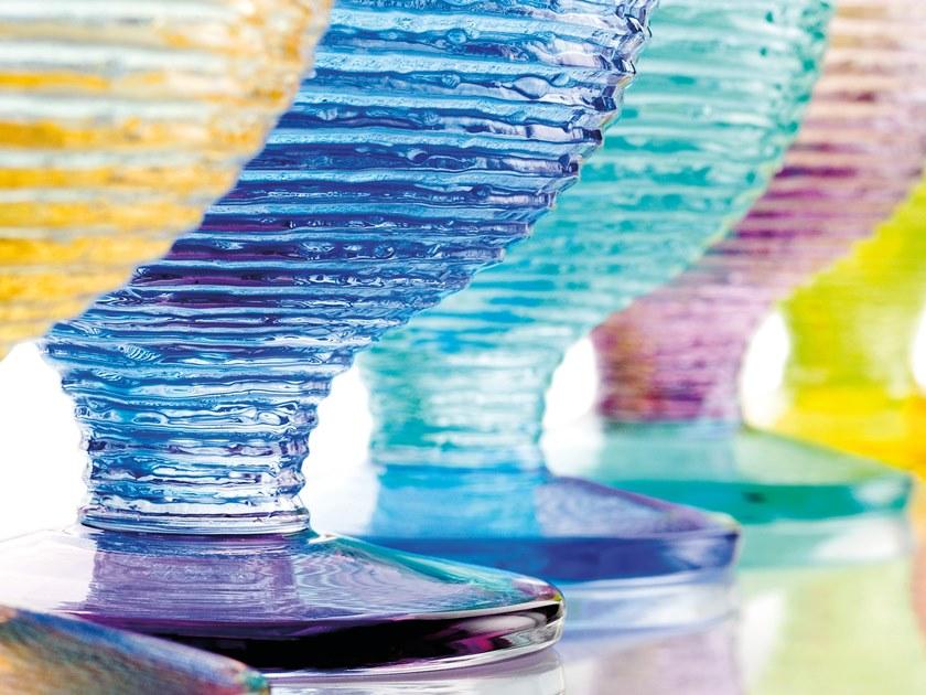 IVV Набор из 6 цветных стеклянных стаканов для воды Multicolor 5008.1 - Вид №2