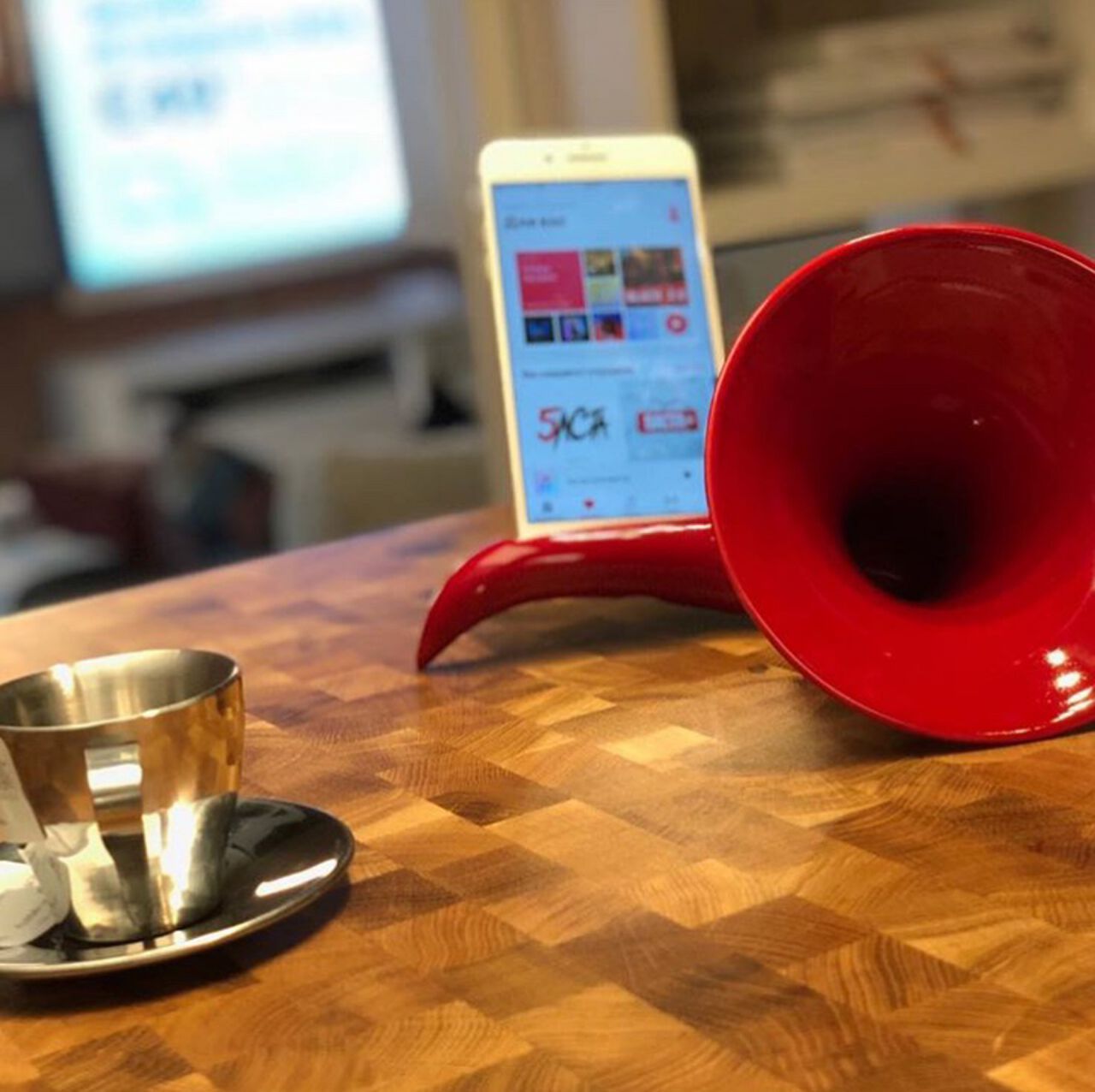 Портативный керамический акустический диффузор Mosche Bianche акустические колонки ARCH-00041837 - Вид №5