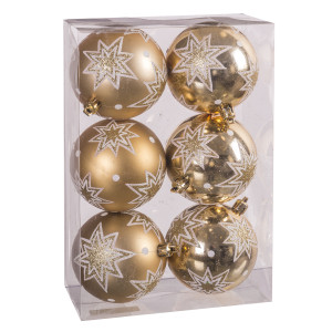 DZ-116-851 ЕЛОЧНАЯ ИГРУШКА, НАБОР 6 ШТ TO4ROOMS