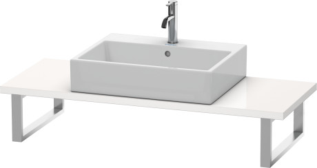 DS104C05151 DuraStyle Консоль для накладной и встраиваемой сверху раковины компакт Сосна коричневая, декор Duravit - Вид №1