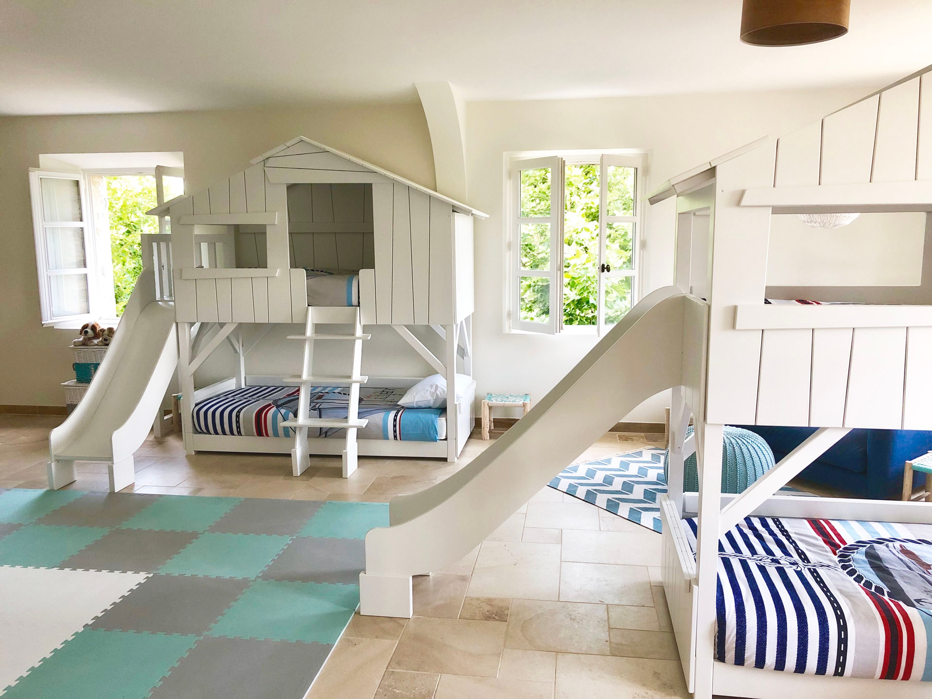 МДФ двухъярусная кровать с горкой Mathy by Bols TREEHOUSE BEDS &amp ARCH-00072798 - Вид №3