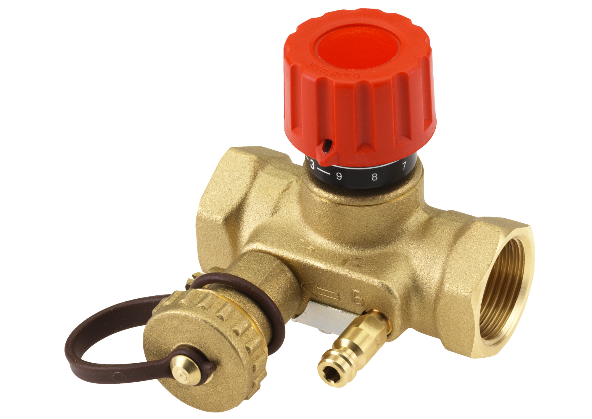 Danfoss Ручной балансировочный клапан MNT с внутренней резьбой MNT Клапан балансировочный DN 50 003Z2351  - Вид №8