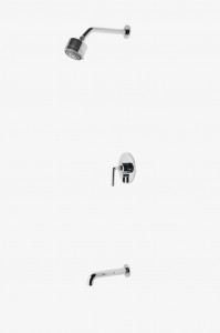 FLSP20 Комплект для душа Flyte с балансировкой давления, душевой лейкой 3 1/4 дюйма и изливом ванны Waterworks