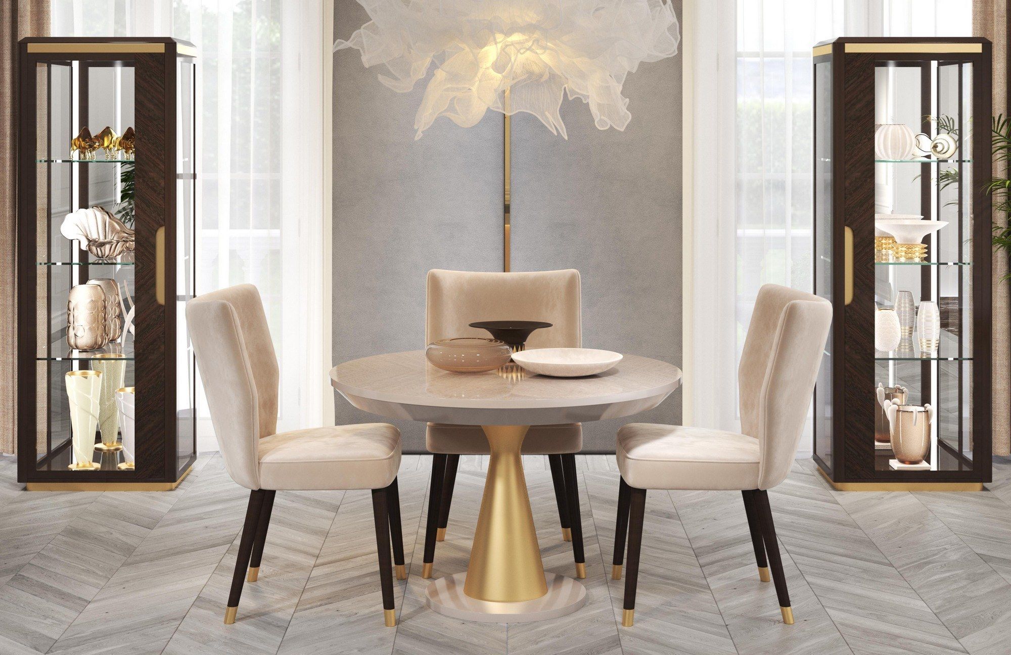 Бархатный мягкий стул GUERRA VANNI Clizia ARCH-00027612 - Вид №6