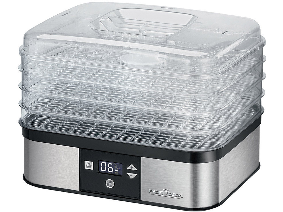 8117350 Сушилка для овощей и фруктов Profi Cook PC-DR 1116 серебристый ProfiCook STDN-0042295