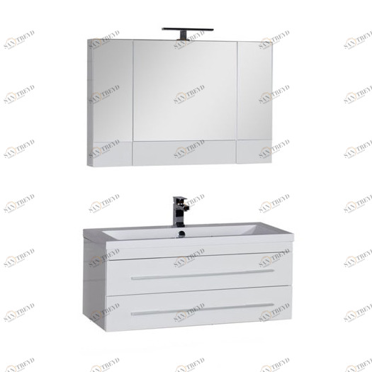 Комплект мебели Aquanet Нота 100 белый (камерино) 00165373