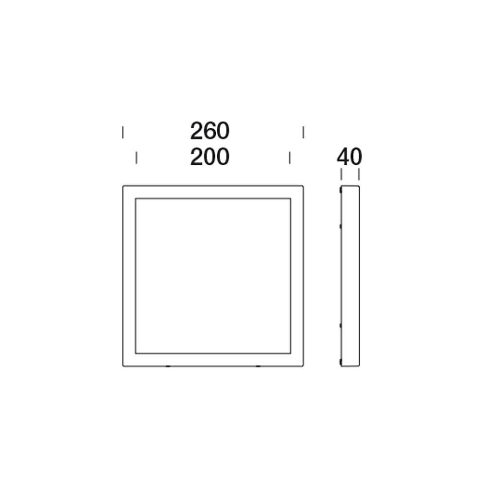 5026366 Потолочный светильник Platek PIX  PIX 26 - LED 4000K diffuse - Вид №6