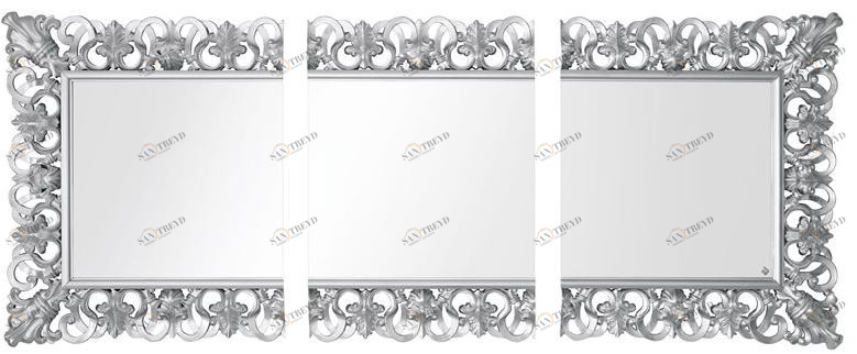 Jetclass Прямоугольное зеркало в настенной раме  Jlv401b, jlv401c 