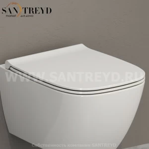 GN022BI Крышка сиденье для унитаза Ceramica Globo GENESIS