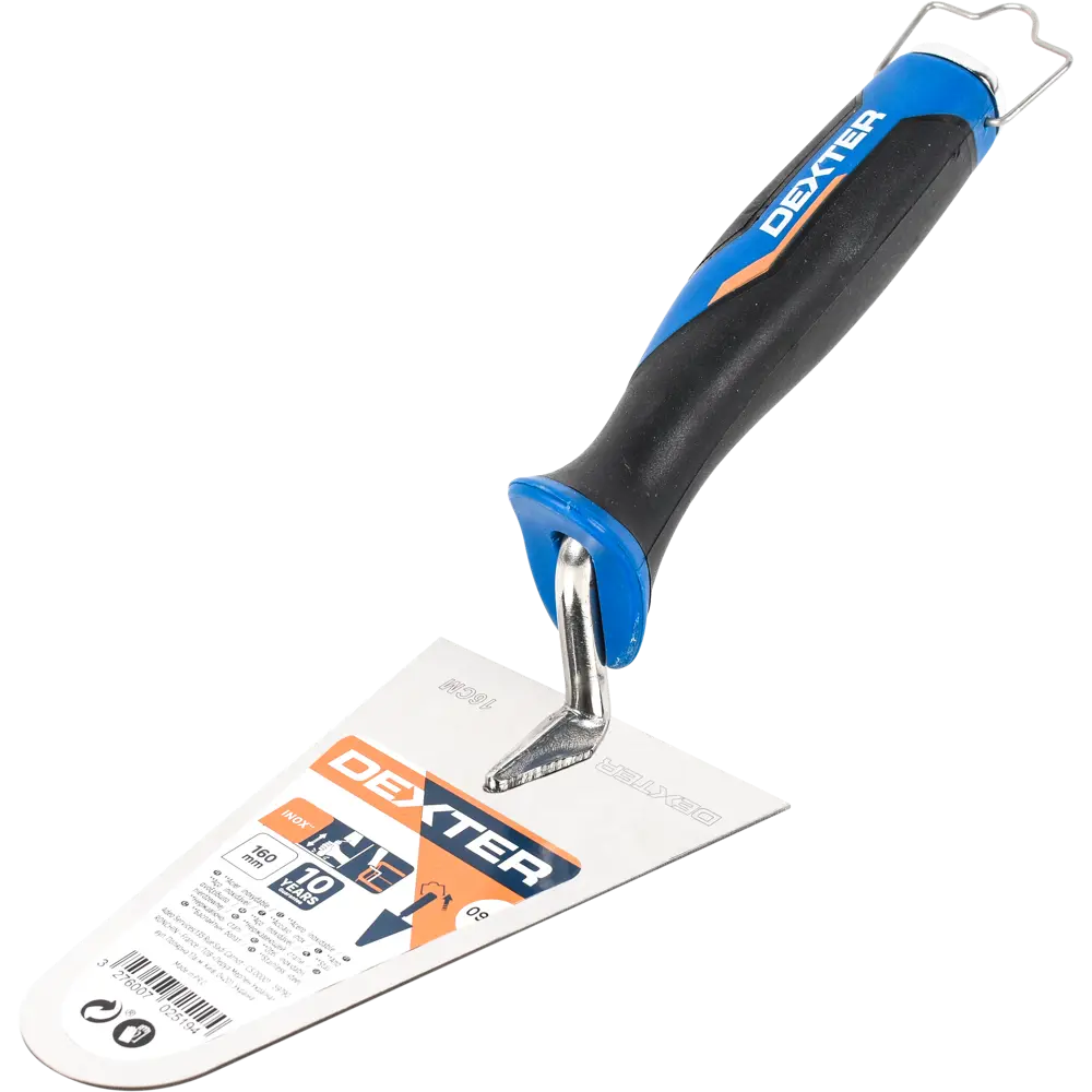 Кельма полукруглая Dexter для кладочных работ 160x98 мм 82338284 STLM-0024873 - Вид №6