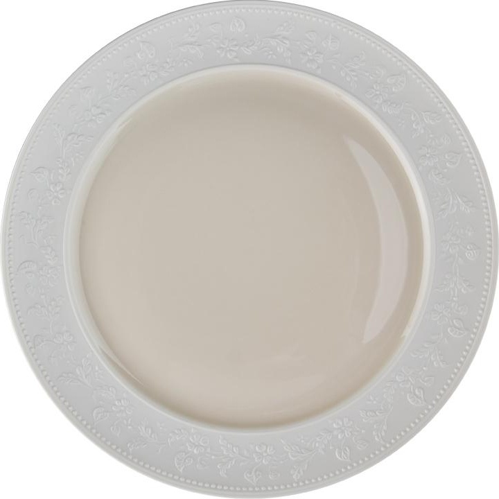 71034 JL Coquet Блюдо круглое глубокое 30см "Джорджия Айвори" Фарфор 