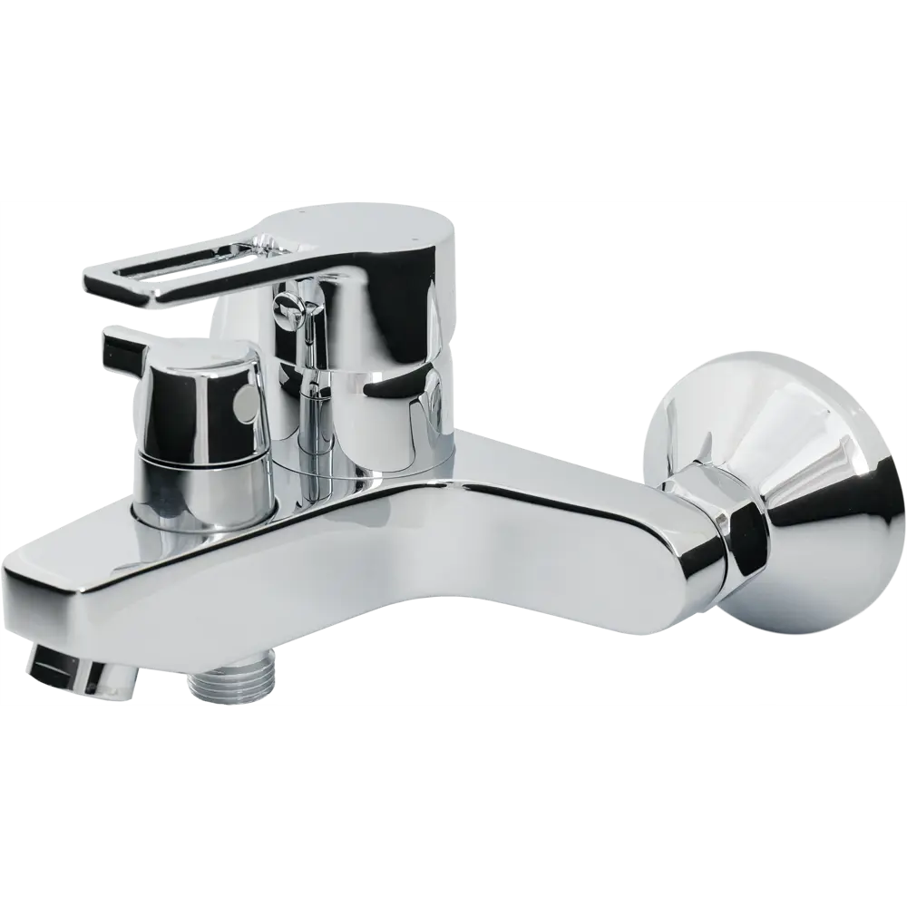 Смеситель для ванны Vidima Hype однорычажный цвет хром STLM-2123194