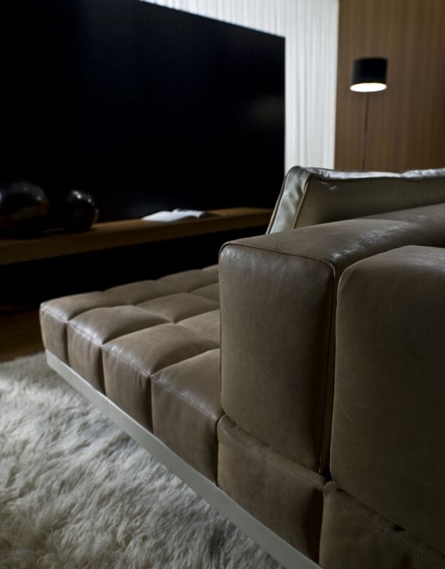 3-местный кожаный диван i 4 Mariani ARCH-00008237 - Вид №2