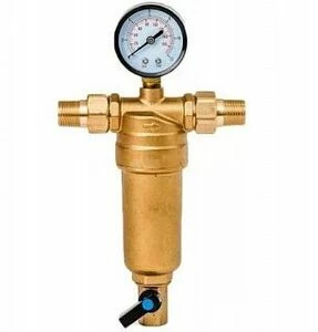 Гейзер Бастион 1/2 7508165201 для горячей воды с манометром