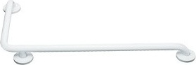 BAI090 Поручень с углом 90º белого цвета mediclinics 
