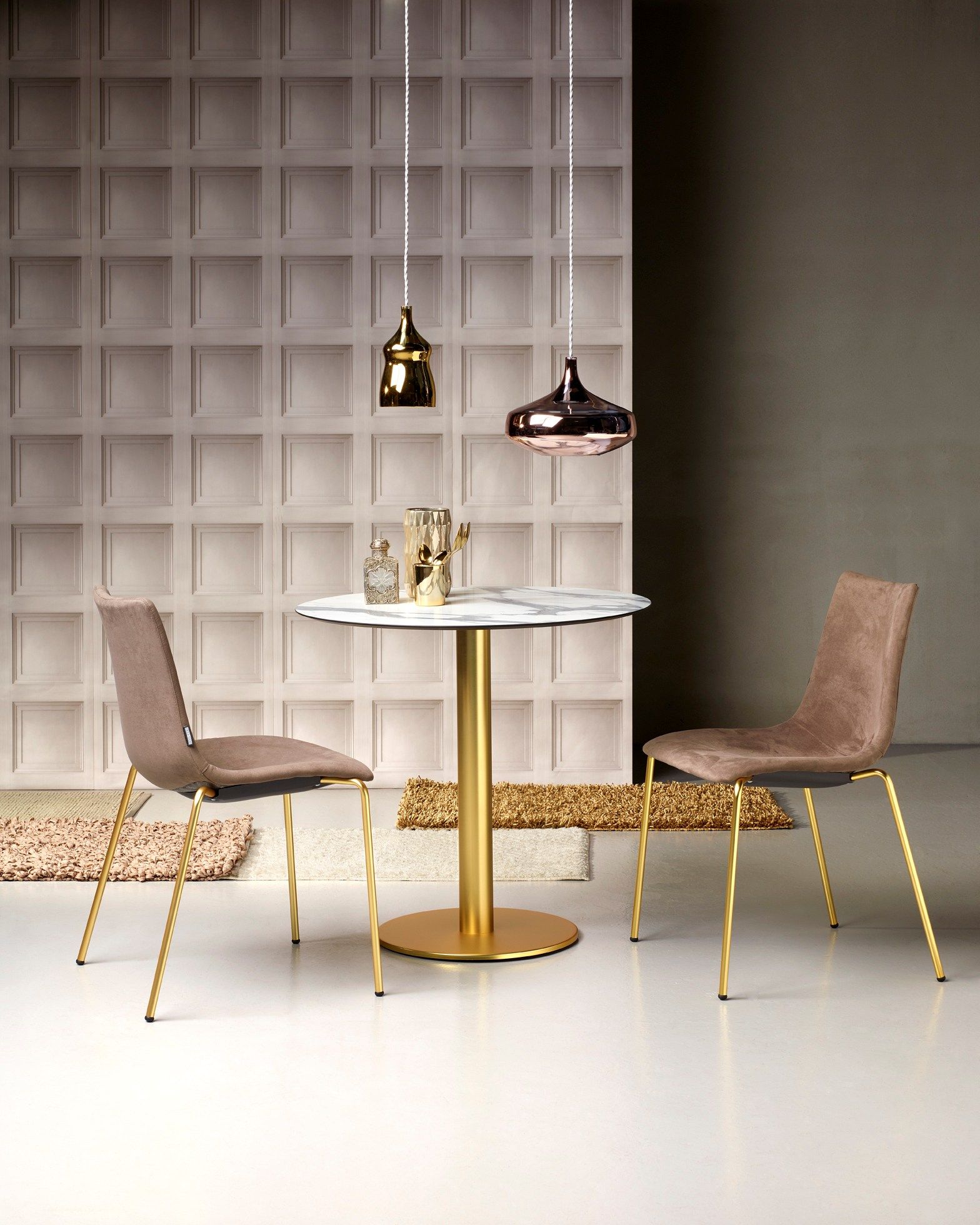 Штабелируемый стул с мягкой тканью S-CAB Zebra ARCH-00112011 - Вид №8