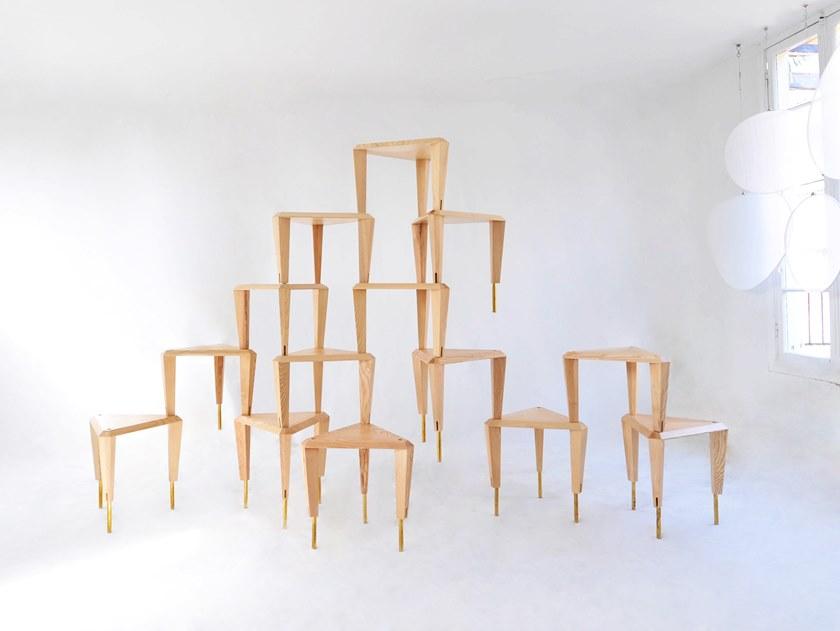 smarin Табурет / журнальный столик из дерева sun-id-1500422 - Вид №2