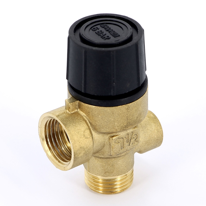 Клапан предохранительный НВ с отверстием для манометра 1/4" EMMETI 1/2" 6 бар 00206092