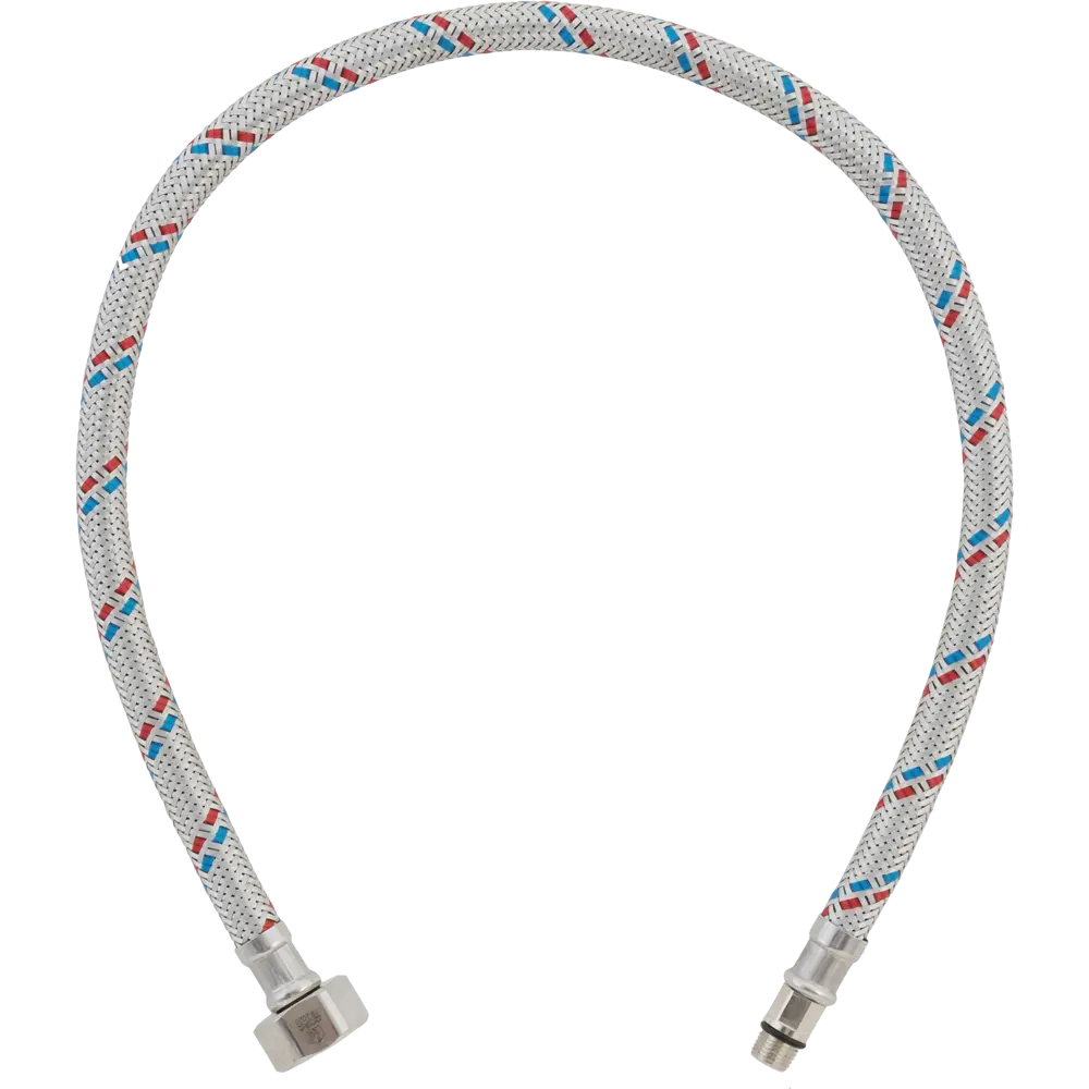 Гибкая подводка для воды, 1/2", М10, штуцер-гайка, 80 см 82894093 STLM-2049362 Santreyd 