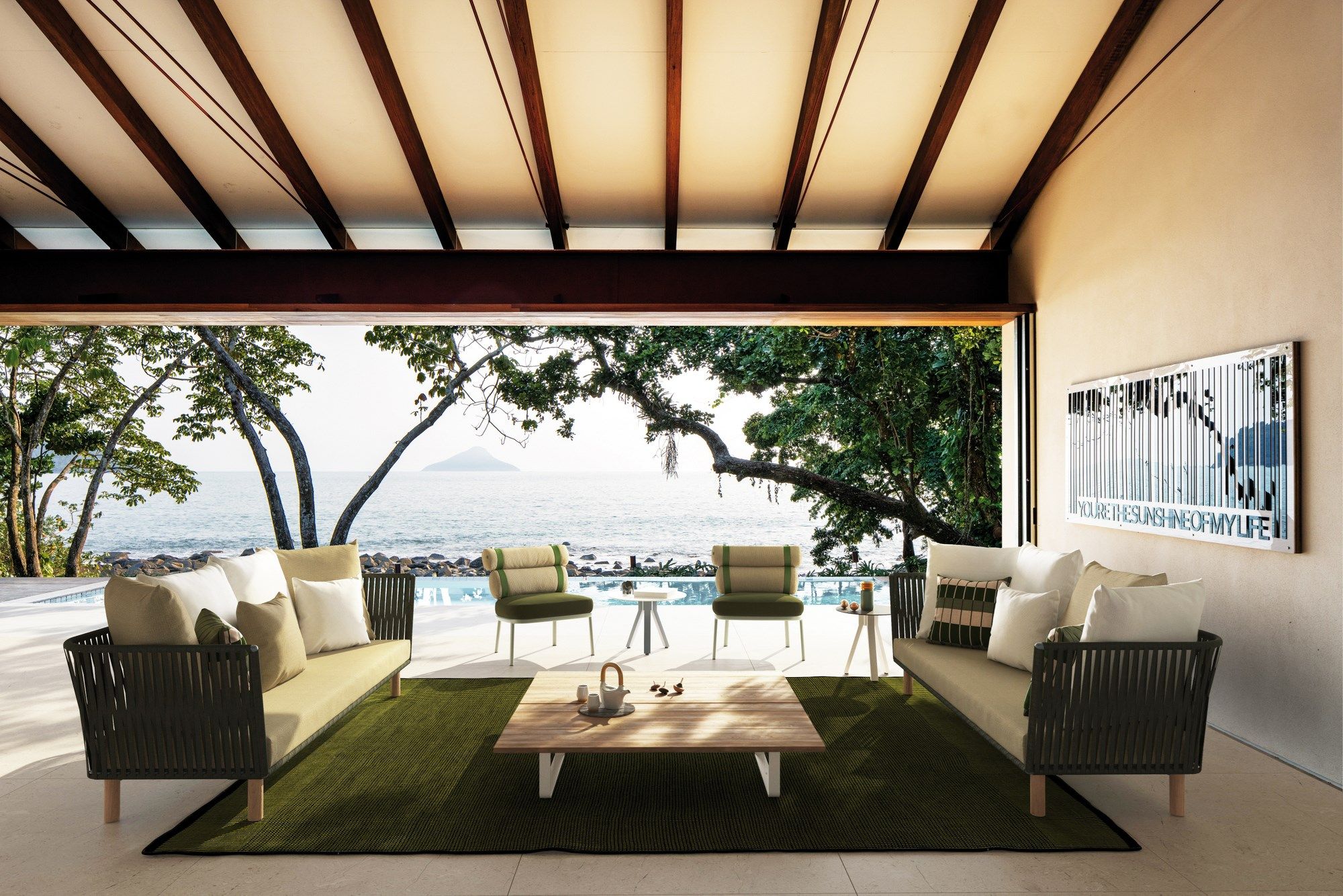 Садовый диван Kettal Bitta ARCH-00147214 - Вид №4