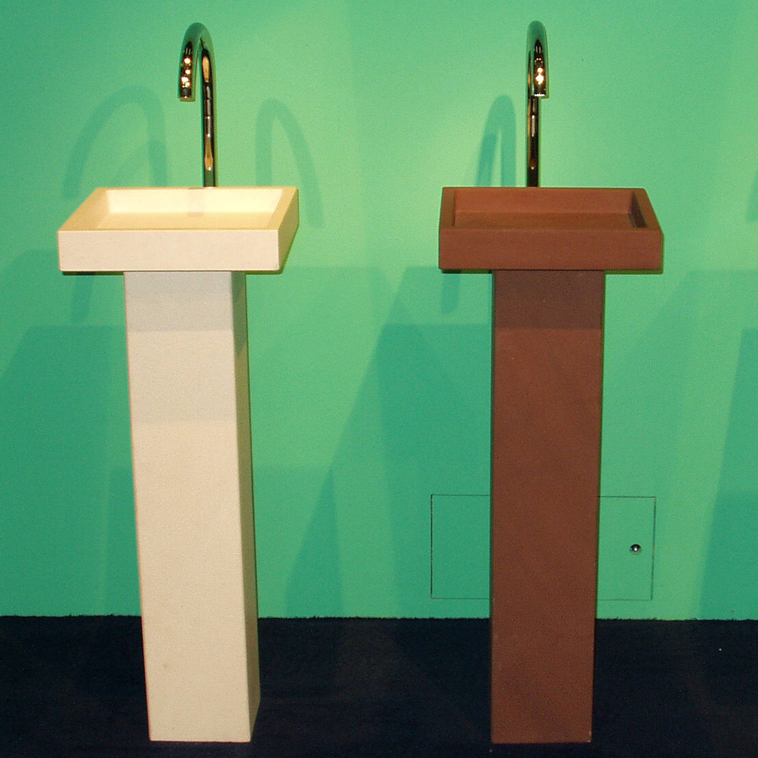 45819 Накладная раковина на столешницу  прямоугольная Rapsel Barcelona - Вид №1