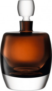 10656130 LSA International Декантер Whisky Club 1,05 л коричневый Стекло