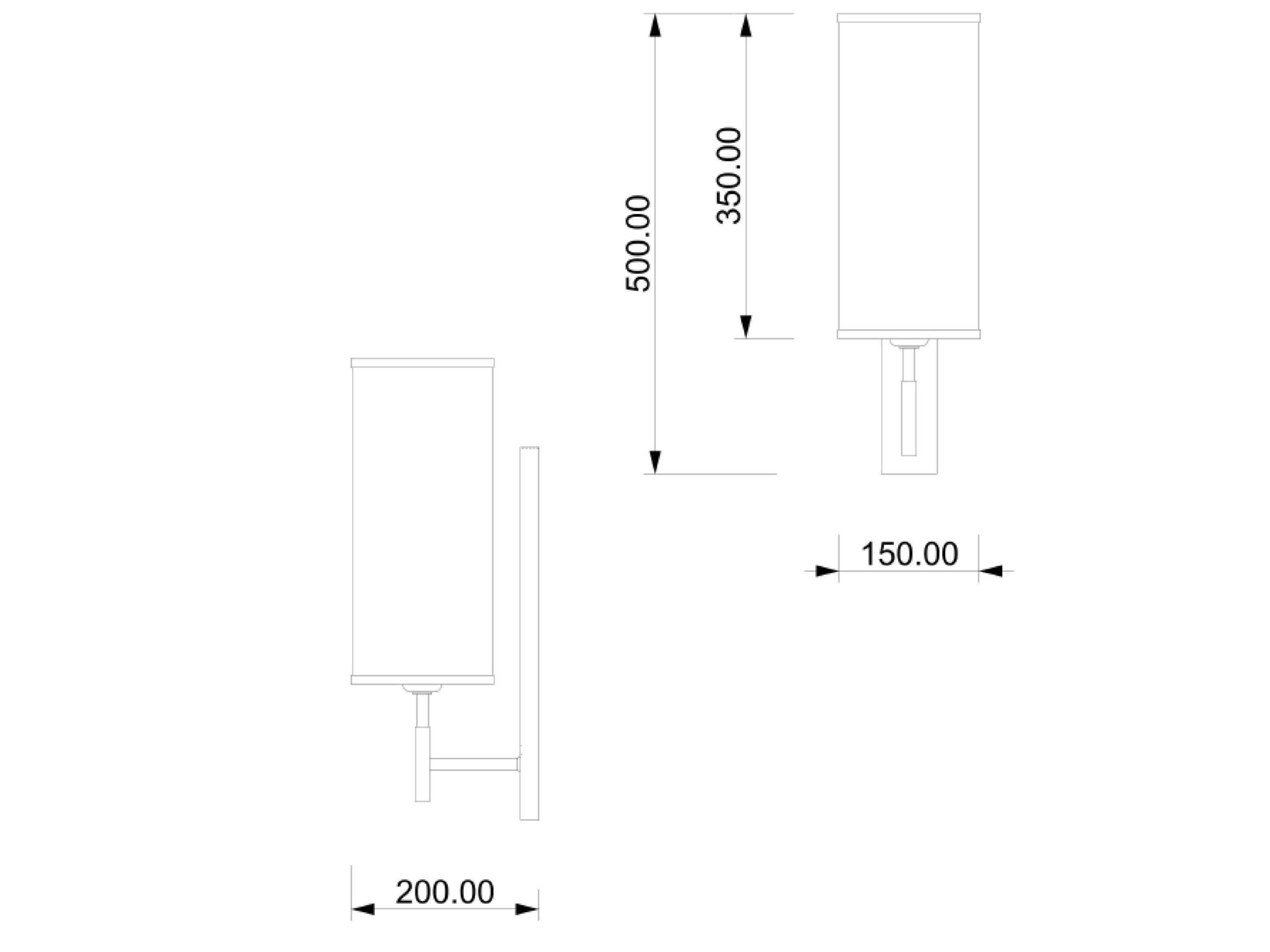 Металлический светодиодный настенный светильник Lampex Italiana Dafne ARCH-00032708 - Вид №2