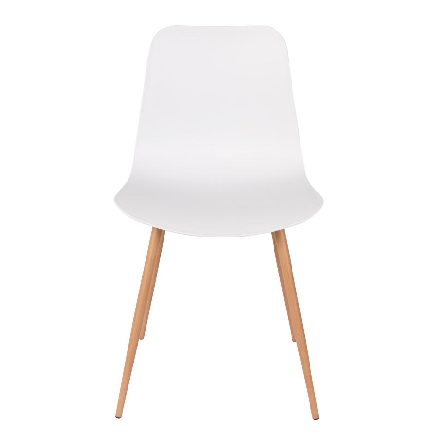 Стул Leon белый White Label Living 1100304 - Вид №3