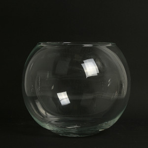 2070 Заготовка для декорирования Ваза "Шаровая" 5л стекло d 22.7 см х 19.2 см Эвис