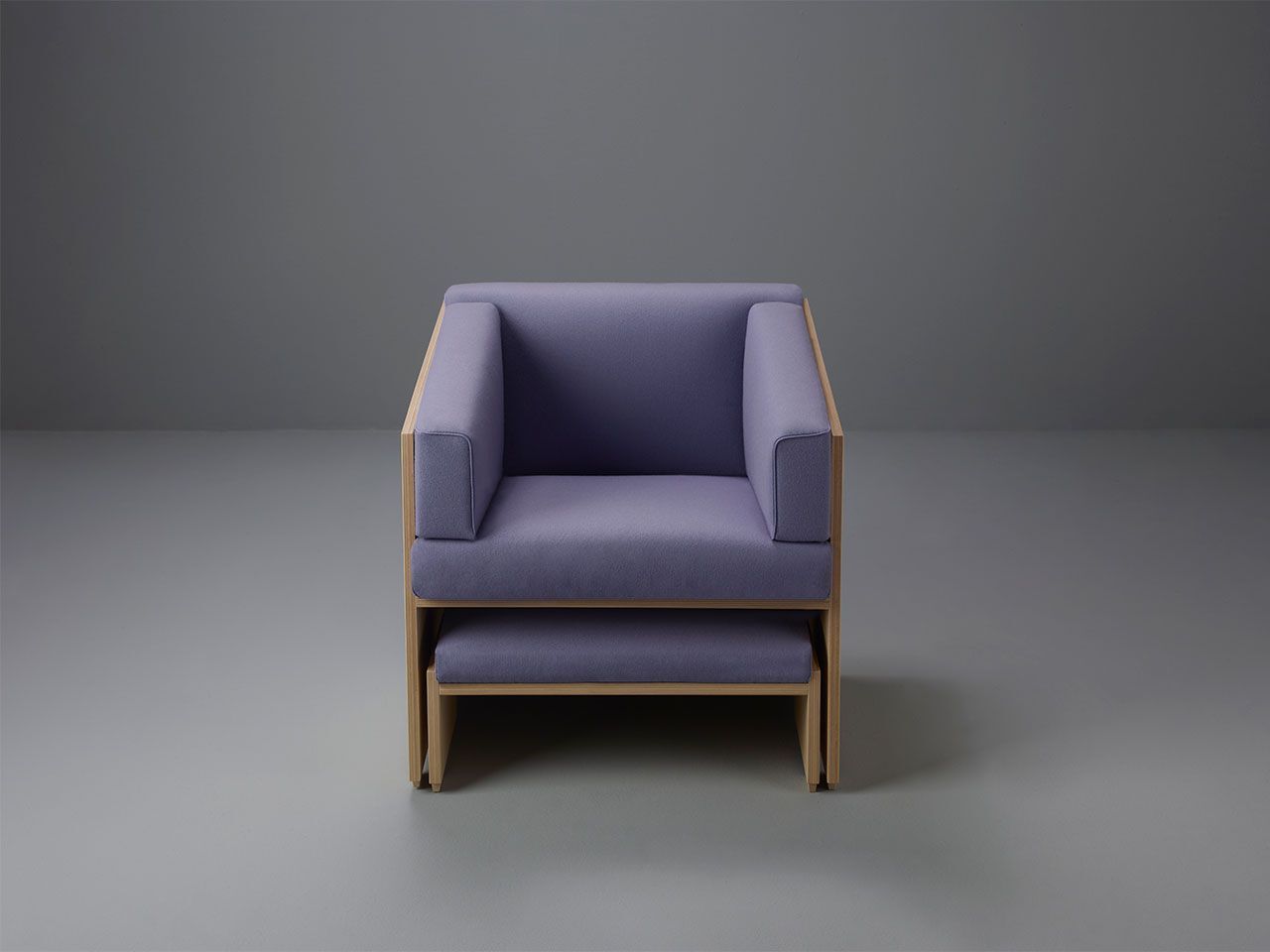 Кресло с подставкой для ног Bottega Ghianda замечательная коллекция 2024 ARCH-00030746 - Вид №1