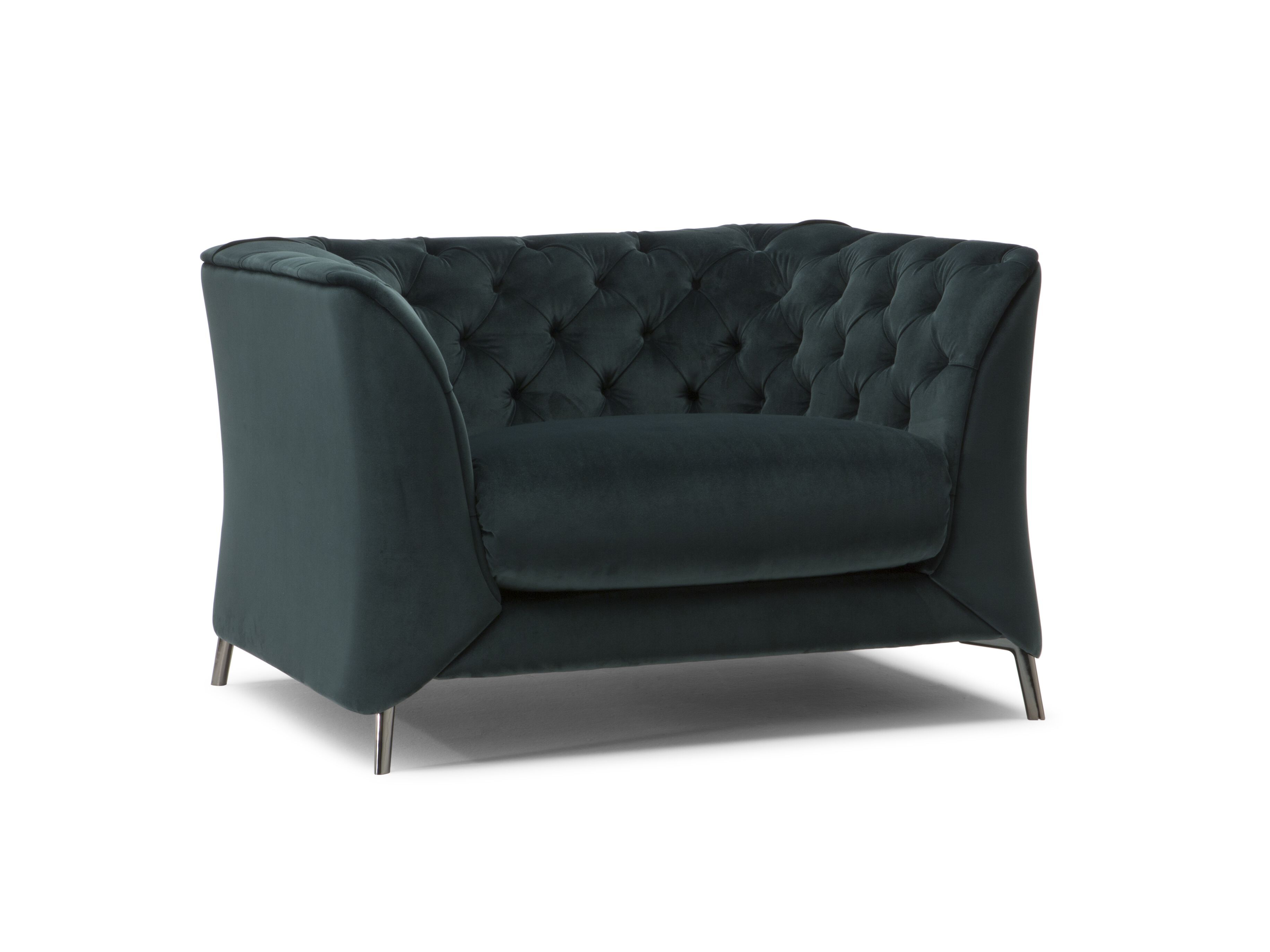 Капитонное кресло с подлокотниками Natuzzi Italia La scala ARCH-00085366 - Вид №2