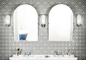 Gentry Home Королева Зеркало Tilting mirror Темный никель GH100933  - Вид №1