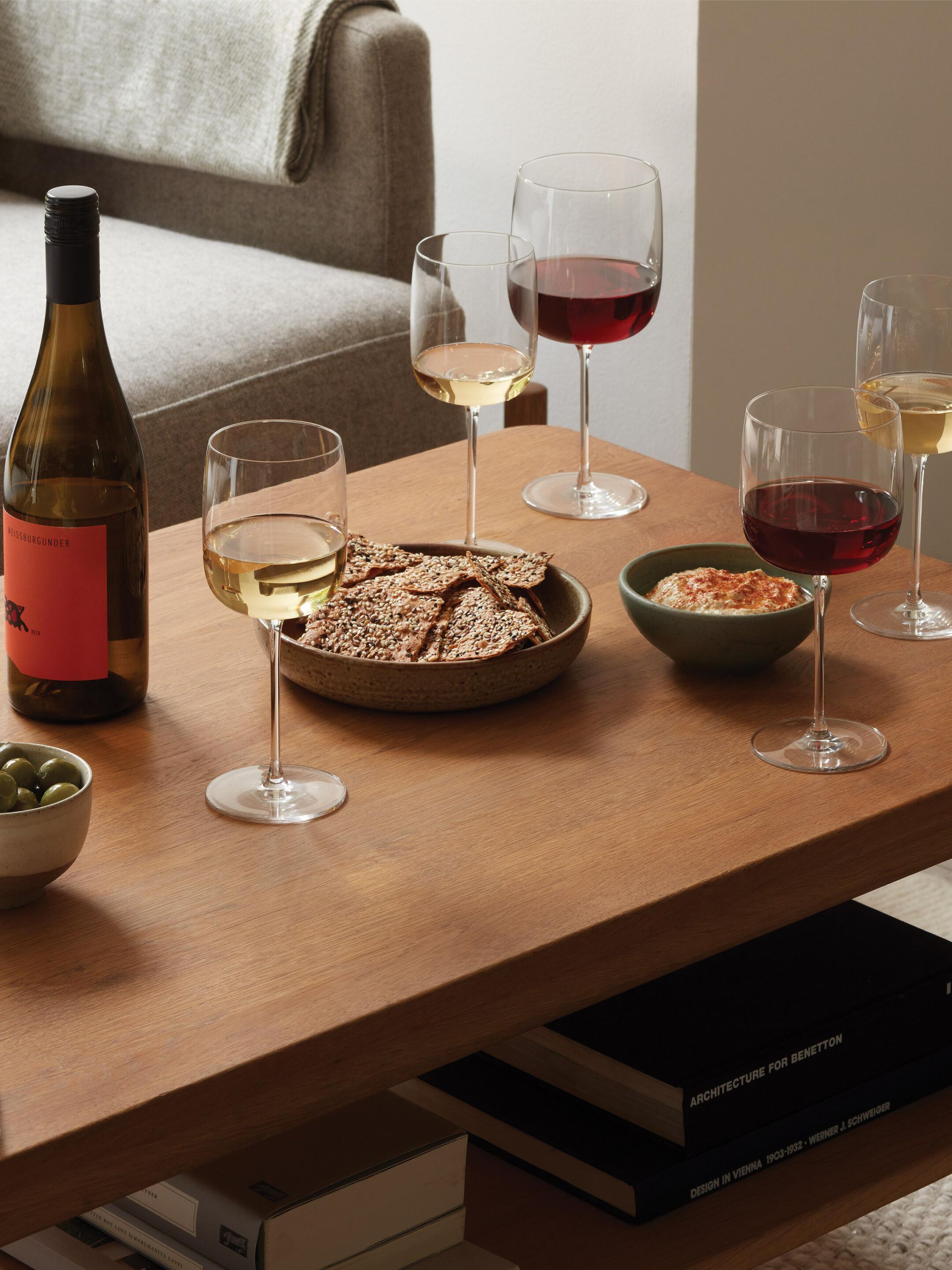 Набор стеклянных бокалов для вина - 660 мл LSA Borough ARCH-00145811 - Вид №3