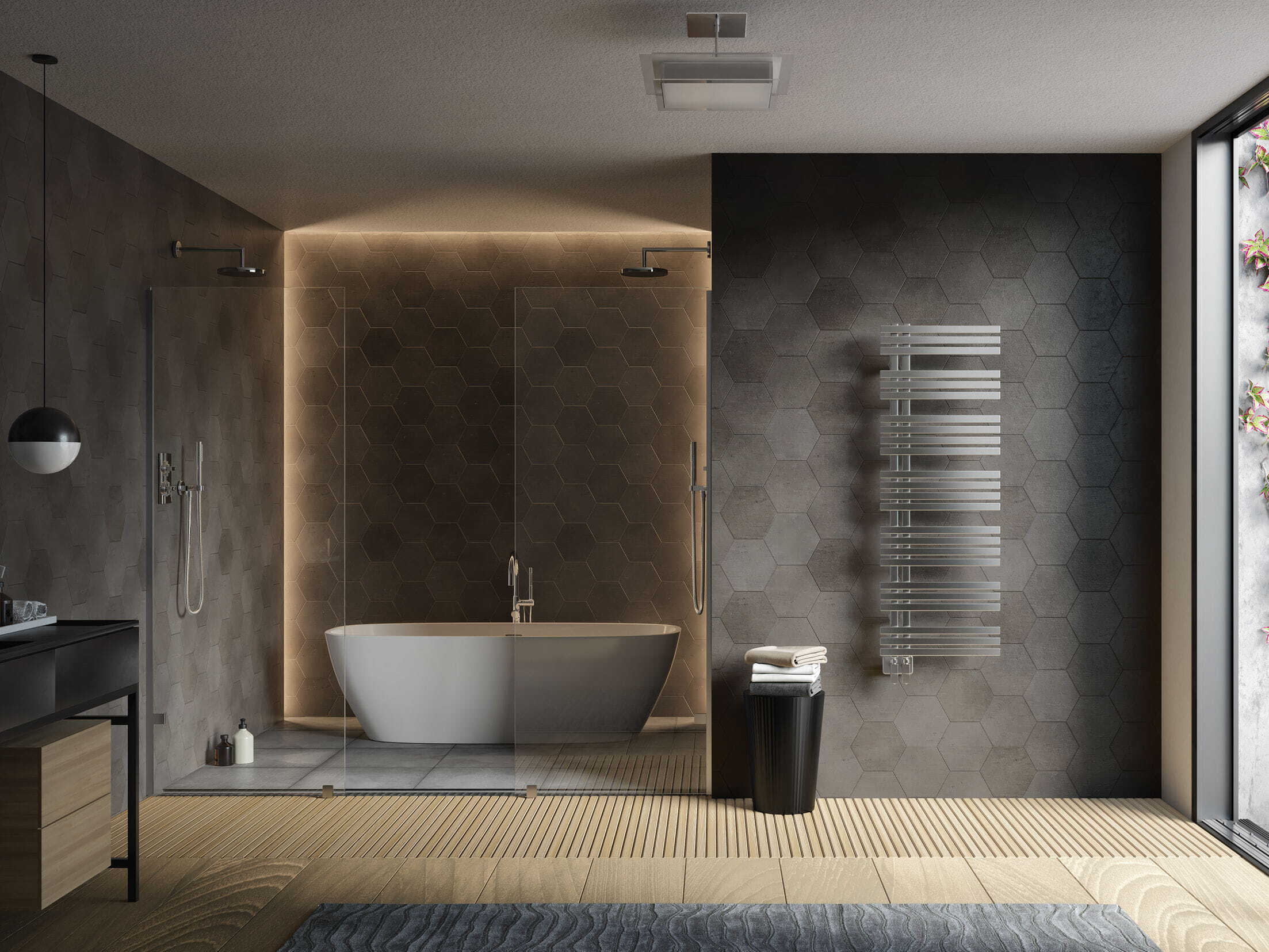 Радиатор для ванной из нержавеющей стали Irsap ARCH-00040197 - Вид №1