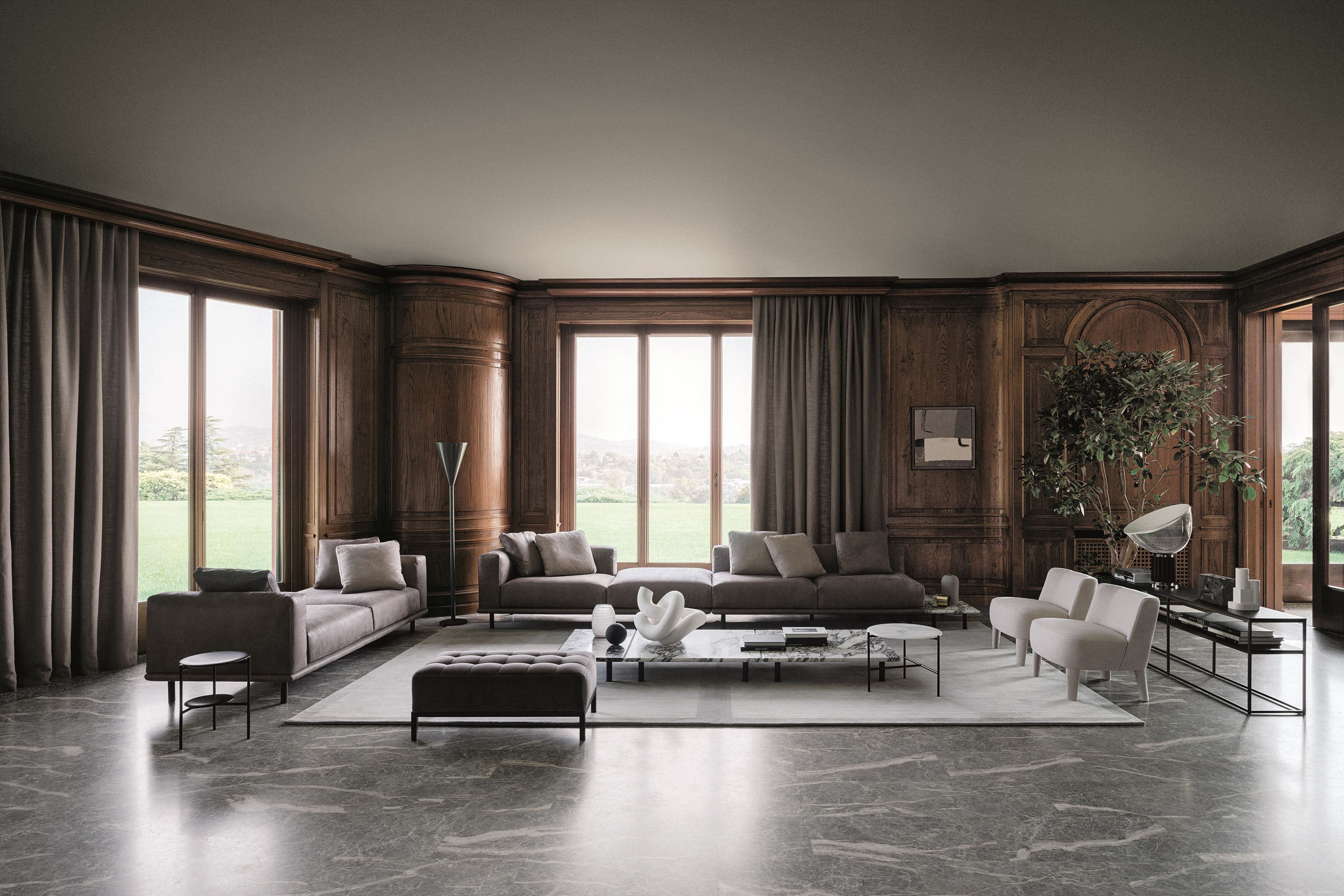 Модульный тканевый диван Meridiani Timothy ARCH-00039569 - Вид №7