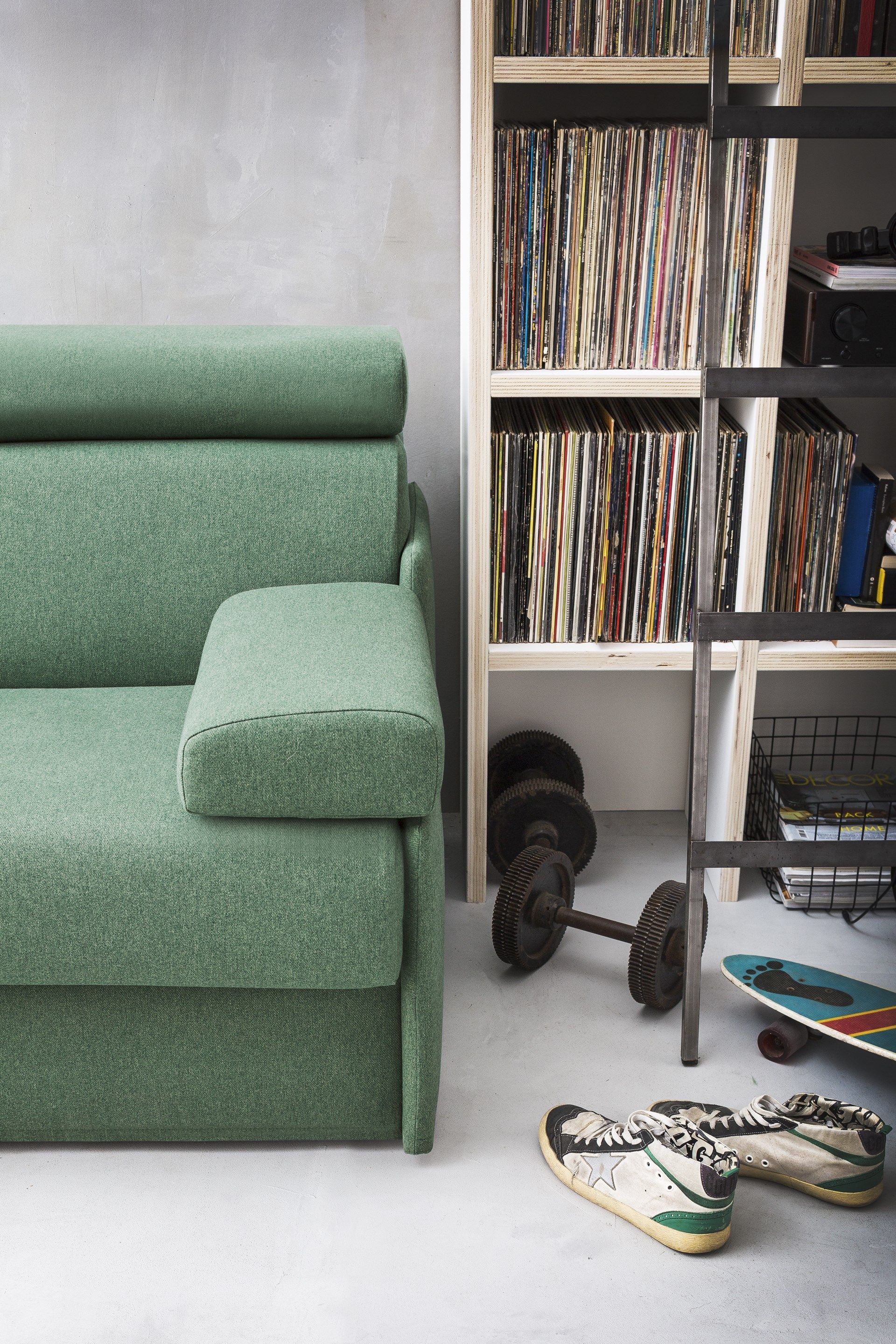 Двуспальный диван-кровать из ткани Felis Day &amp ARCH-00087857 - Вид №3