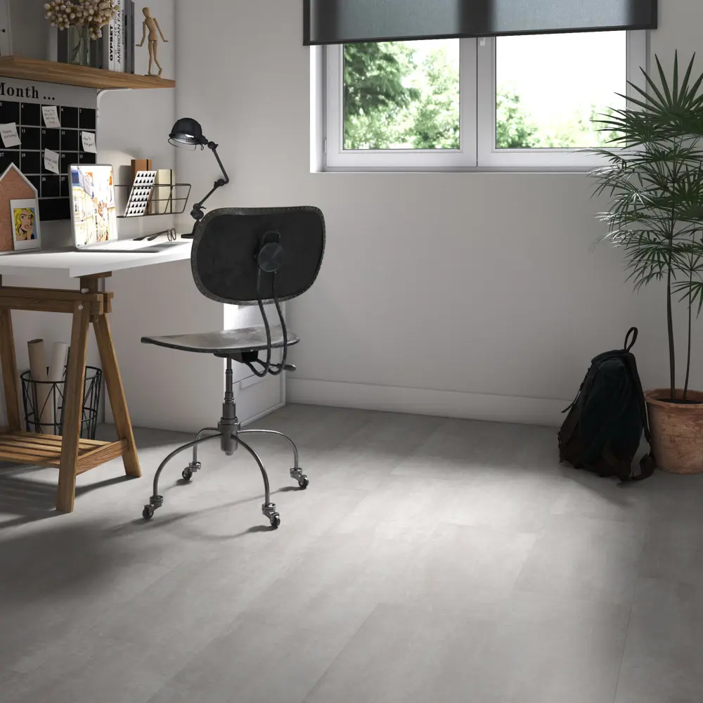 ПВХ плитка Artens Knock Silver 33 класс толщина 5 мм 1.12 м² 17591350 STLM-2009970  - Вид №12